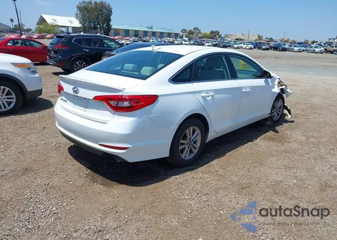 2016 Hyundai Sonata Se from USA, damaged, VIN 5NPE24AFXGH396493